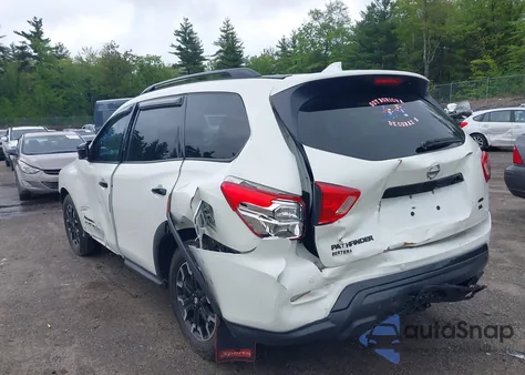 2020 Nissan Pathfinder Sl 4Wd z USA, uszkodzony, nr VIN 5N1DR2CM6LC599776